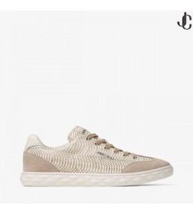 다이아몬드는 빛 플렉스 M Roccia 뱀 인쇄 가죽 트레이너리