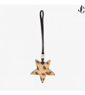 Star Šarm S Prirodnim Леопардовым Po Cijeloj Površini Pony Star Bag Charm