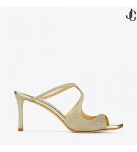 Мюли s Platinasti ledom i Prašnjave Sjaj ANISE 75 Proljetna kolekcija 2022 godine