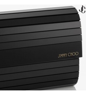 Crna Akrilna Клатч sa Zlatnim Remenom-Lancem Sweetie Cruise 15