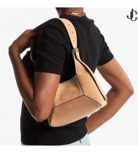 Замшевая torba Diamond Hobo S Toffee Preko ramena