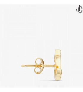 Pozlaćeni Metalne Naušnice-roze JC Mini Jewellery Collection