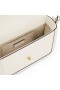Diamond Crossbody Latte Smidig Kalv Läder Top Handtag Bag