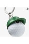 Jimmy Choo / Malbon 2.0 Bollen Charm golfboll Charm med Malbon Rosa JC Visor