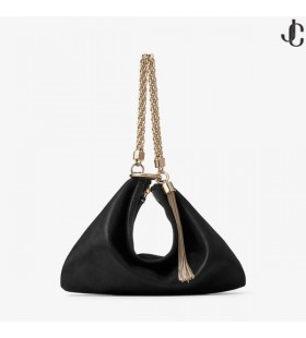 Svart Skimmer Mocka Clutch Väska Callie Pre Falla 18