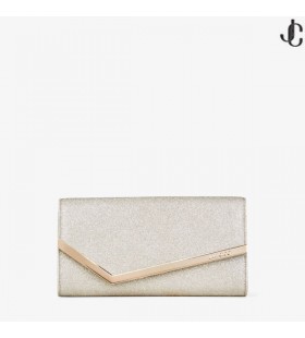 Platinum Ice Dammiga Glitter Clutch Väska Emmie Pre Falla 18