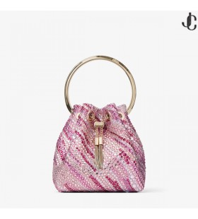 Bon Bon Rosa Mix Satin Väska OSS