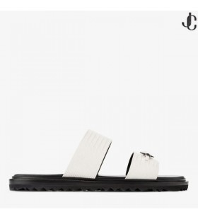 Raiden Sandal/M Latte Ödla Tryckt Läder Sandaler
