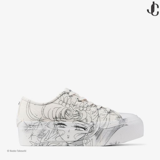 Sailor Guardians Palma Maxi/F Siyah / Beyaz Kanvas Eğitmen