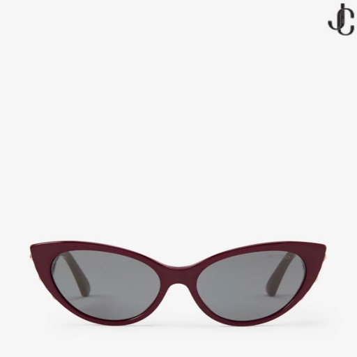 Noura Kırmızı Kedi Gözü Güneş Gözlüğü