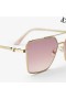 Joss Soluk Altın Kare Güneş Gözlüğü