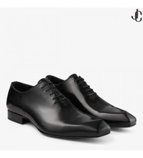 Prizma Bağcıklı Kahve Kertenkele Baskılı Deri Bağcıklı Ayakkabı