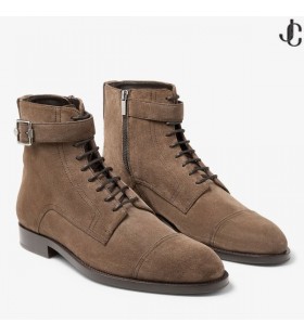 Finnion Bağcıklı Bot Meşe Kadife Süet Bot