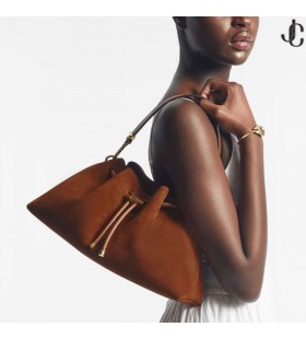 Cinch M Tan Süet Çanta