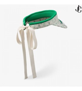 Jimmy Choo / Malbon 2.0 Monogram Vizör Monogram İşlemeli Jakarlı Vizör