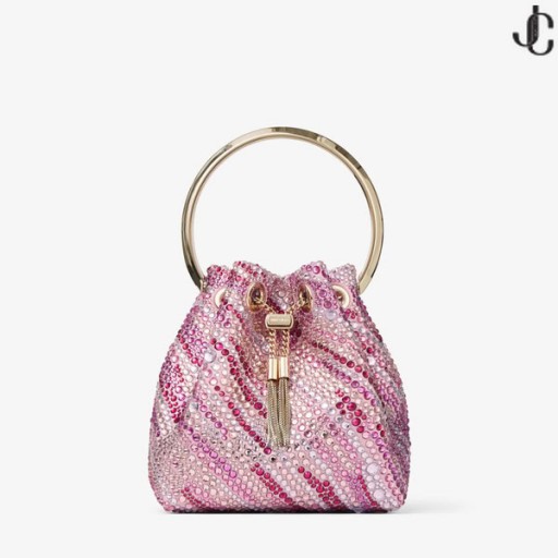 Bon Bon Rosa Mezcla de Satén Bolsa de NOSOTROS