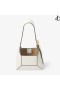Diamante Hobo/S Latte Bolso De Hombro De Cuero