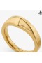 DIAMANTE ANILLO ANILLO de Oro con Acabado Anillo Anillo de la Nueva Colección