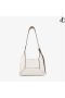 Diamante Hobo/S Latte Bolso De Hombro De Cuero