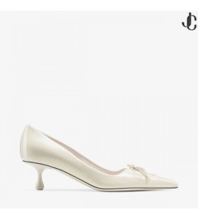 Scarlett 50 Latte Naplak De Cuero Bombas