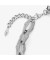 الماس سلسلة قلادة الفضة-إنهاء سلسلة قلادة مع بلورات تمهيد مجموعة جديدة