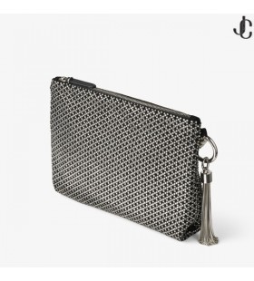 الماس الأسود كريستال عزر الإصلاح العاجل على جلد الغزال حقيبة مخلب كالي قبل سقوط 18