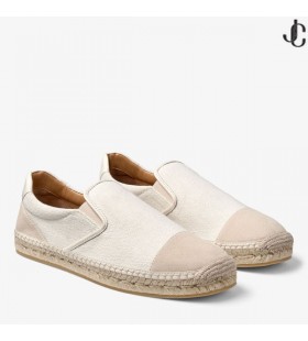إيفان EspadrilleLatte مزيج من جلد الغزال الأحذية