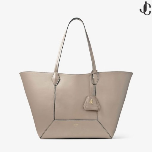 Diamond Tote/M Taupe Telecí Kůže Tote Bag