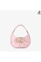 Edie Hobo Mini Rose Satin Mini Bag