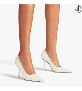 Ixia 95 Latte Lakované Kůže Čerpadla Nové Kolekce