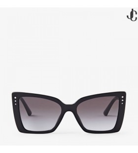 Lorea Černá Butterfly Rám Sluneční Brýle
