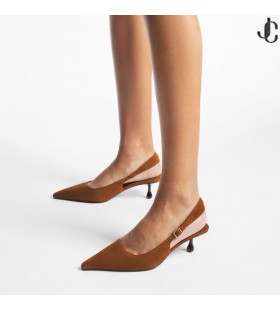 Amel 50 Tan/Želva Semišové Čerpadla