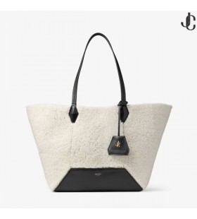 Diamant Přírodní Shearling Tote Bag