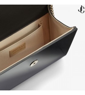 Sort Akryl Clutch Taske CANDY Krydstogt OS