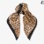 Repressalier Naturlige Leopard Print Silke Foulard