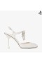 Verity 95 Ivoor Satin Crystal Pompen ONS