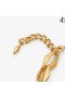 Goud-Finish Diamond Ketting Diamant Sieraden Collectie