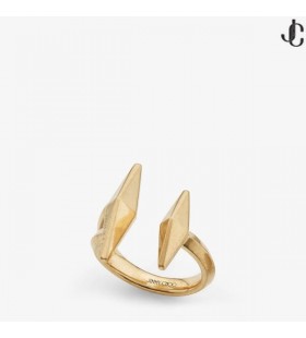 Double Diamond Ring Zilveren Afwerking Ringen