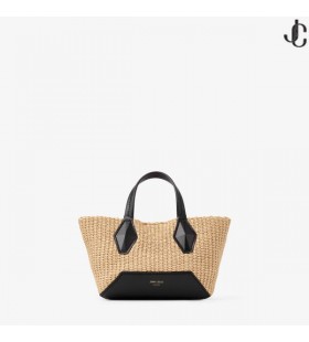 Diamond Tote XS Natutal Raffia Tote Bag ONS