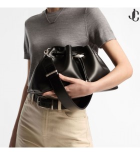 Cinch-M Zwart Kalfsleer Tas