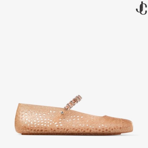 Hyytelö Kevyt Toffee Jelly Ballerina Asuntoja kanssa Crystal Somiste