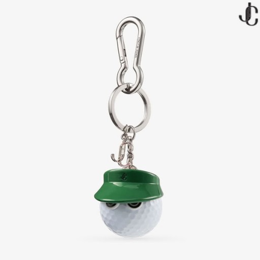 Jimmy Choo / Malbon 2.0 Ball Charm Golf Pallo Charmia Malbon Vaaleanpunainen JC Visiiri