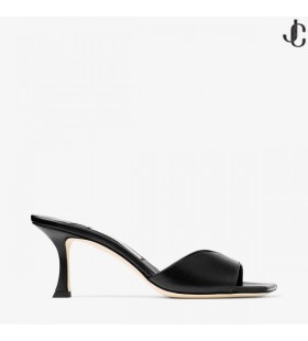 Skye 70 Musta Nahka Sandaalit