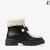Shea Black Leather Shearling Nilkka Saappaat