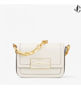 Diamant Sac Bandoulière Latte En Cuir De Veau Lisse Poignée Supérieure Sac