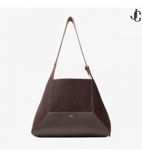 Diamant Hobo/M Café Suede Sac À Bandoulière