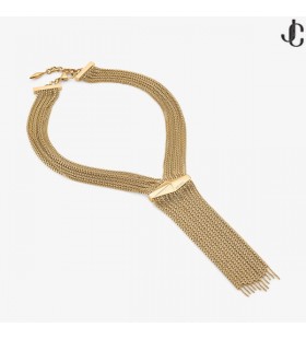 Zandra Collier Vintage en Or Lustre Collier de Diamants