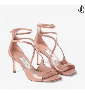 AZIA 75 Ballet Rose en Cuir verni Sandales d'Hiver de 2022 collection