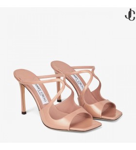 Ballet Rose en Cuir verni Mules ANIS 95 Printemps 2022 Collection