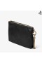 Schwarz-Schimmer Suede Clutch Bag Callie Pre Fall 18